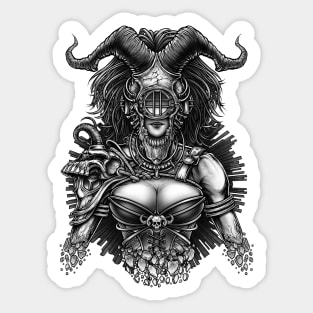 occult queen Sticker